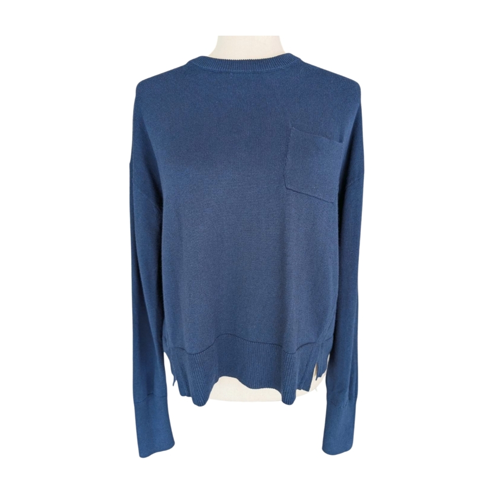 Alex Mill Navy Crew Neck Sweater - Picture 3 of 9